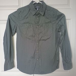 Affliction black dress shirt